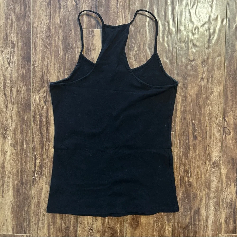 3black tops Olivia Rae vneck tshirt H&M sparklyglitter longsleeve Bluenotes tank - Picture 13 of 15